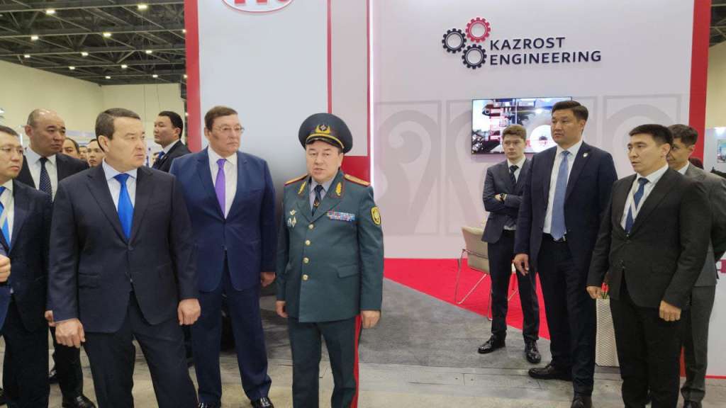 Экспозиция Ростсельмаш на Kazakhstan Machinery Fair 2023»